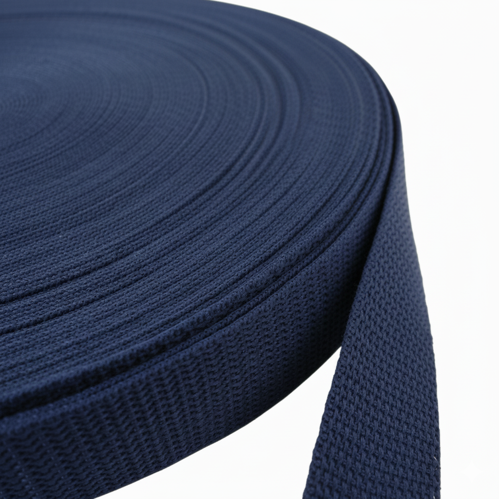 1.5 mm Navy Polypropylene Webbing