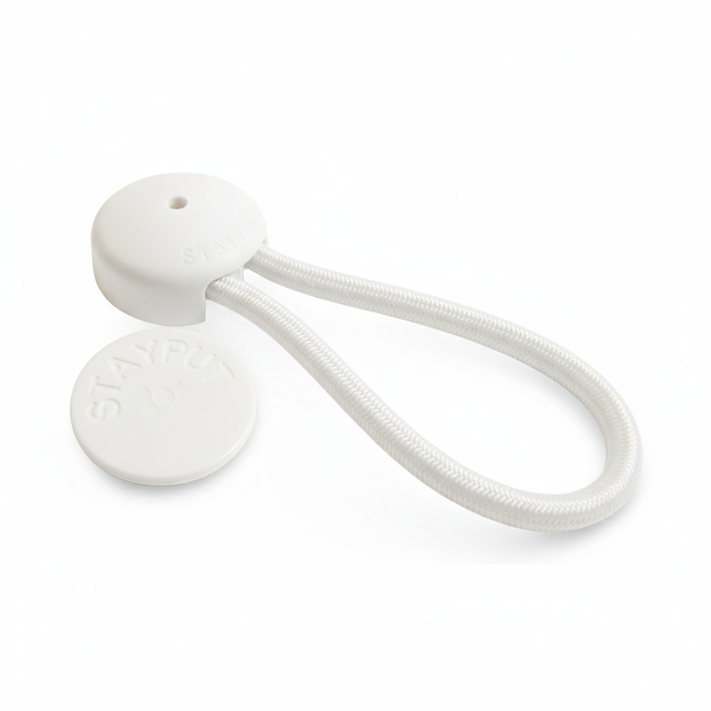 Stayput™ 3/16" (#6) Shock Cord Cover Clip
