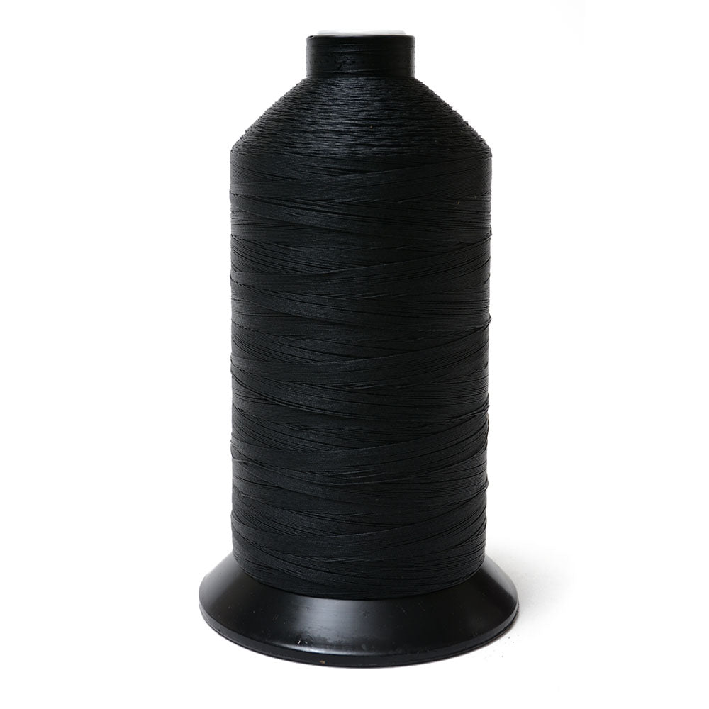 Tex 90 (V-92) Sunguard+ UVR Black Polyester Thread (16 oz)
