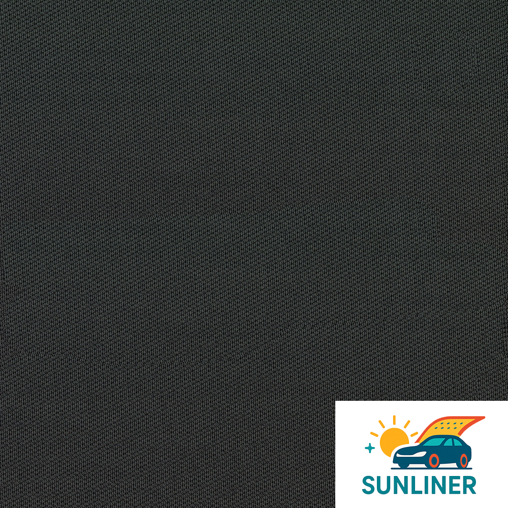 60" SunLiner Steel Gray Flat-Knit Headliner Fabric