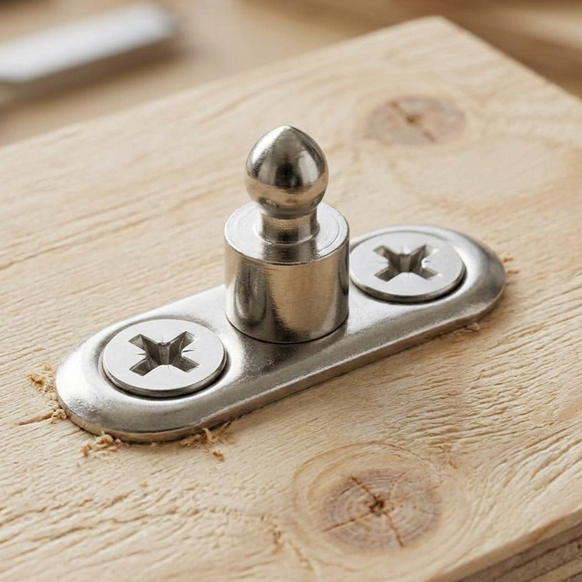 TENAX® Self-Locking Fastener Nickel-Plated Brass Base Peg