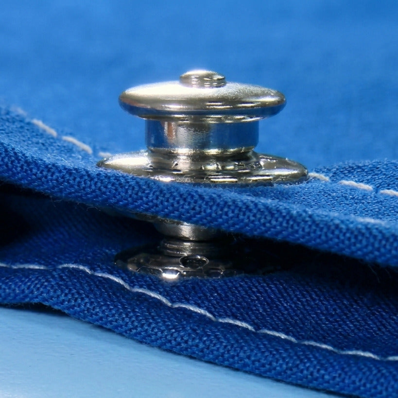 TENAX® Self-Locking Fastener Nickel-Plated Brass Button