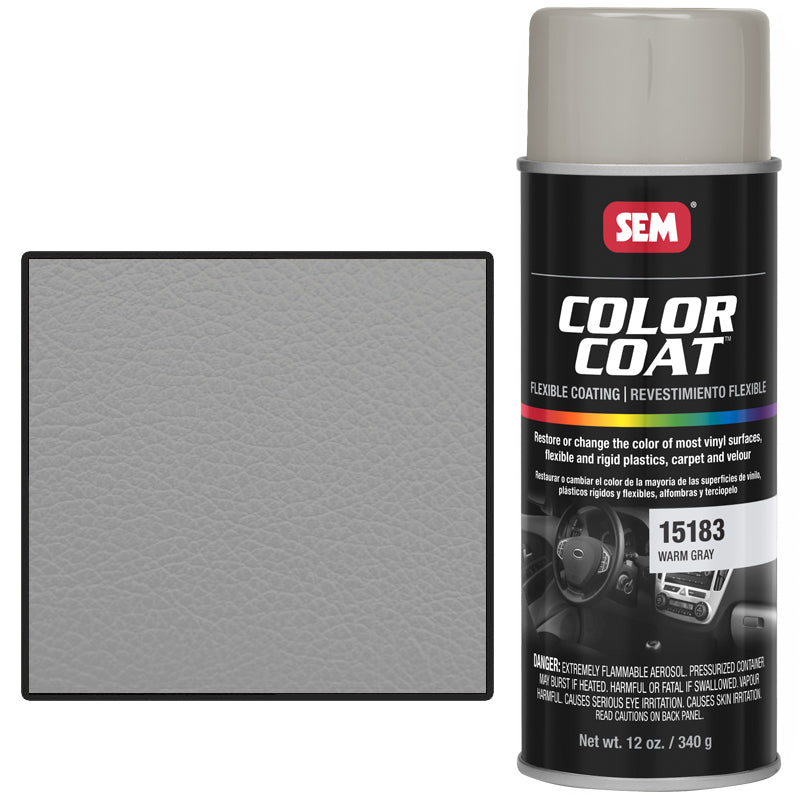 SEM Vinyl Coat spray warm grey for vinyl restoration