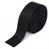 1.2 mm Black Nylon Webbing