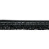 3/16" x 5/16" White Water Black (9009) Upholstery Piping Welt