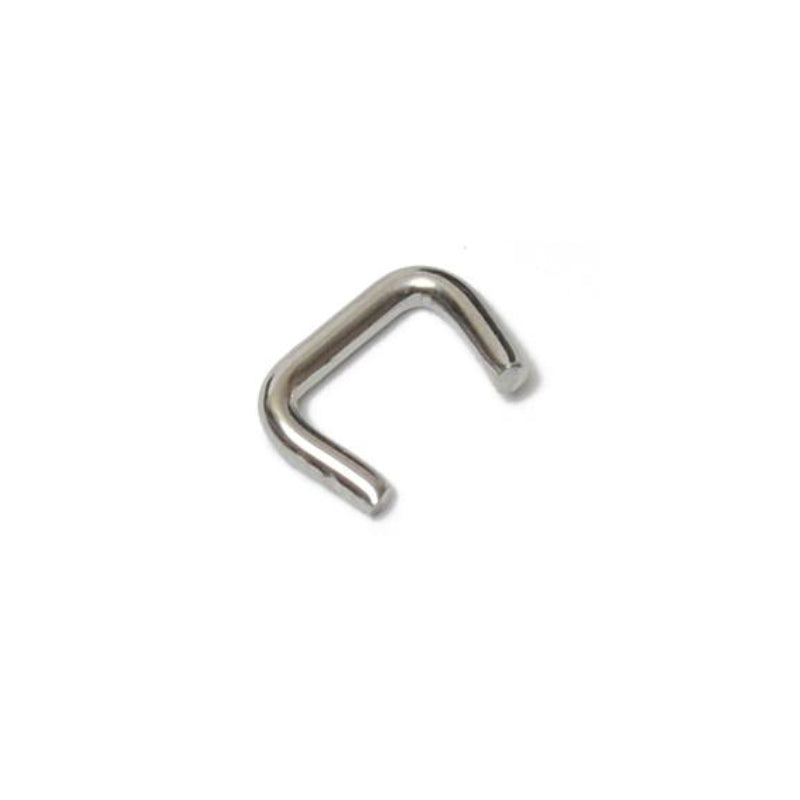 1/4" (#8) to 5/16" (#10) Stainless Steel Shock Cord Hog Ring Clamps