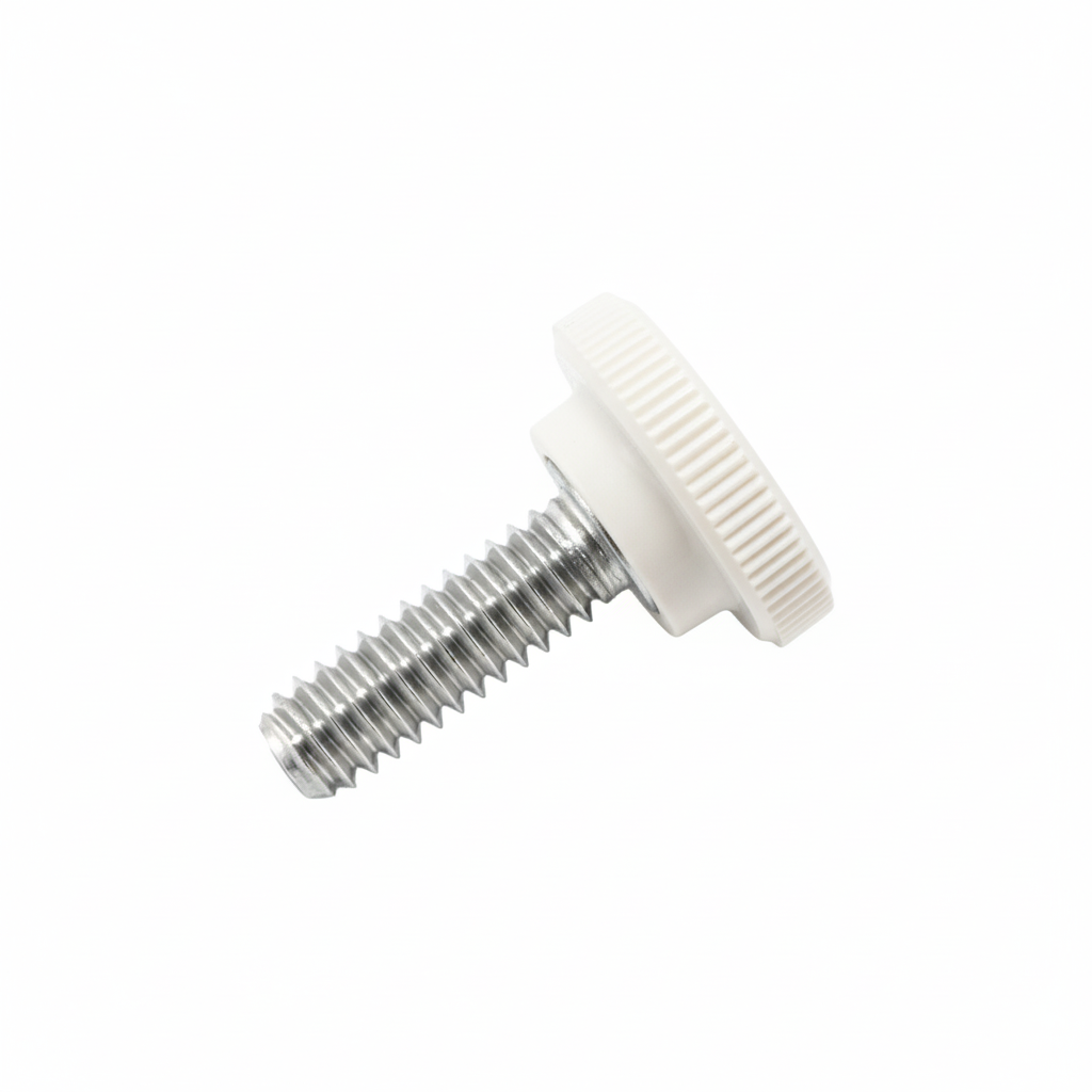1/4"-20 x 7/8" Stainless Steel Machine Thumb Screw