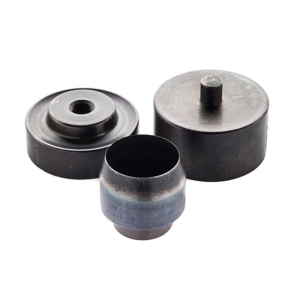 2" (#15) Plain Rim Grommet Die Set for W-1 Hand Press Machine