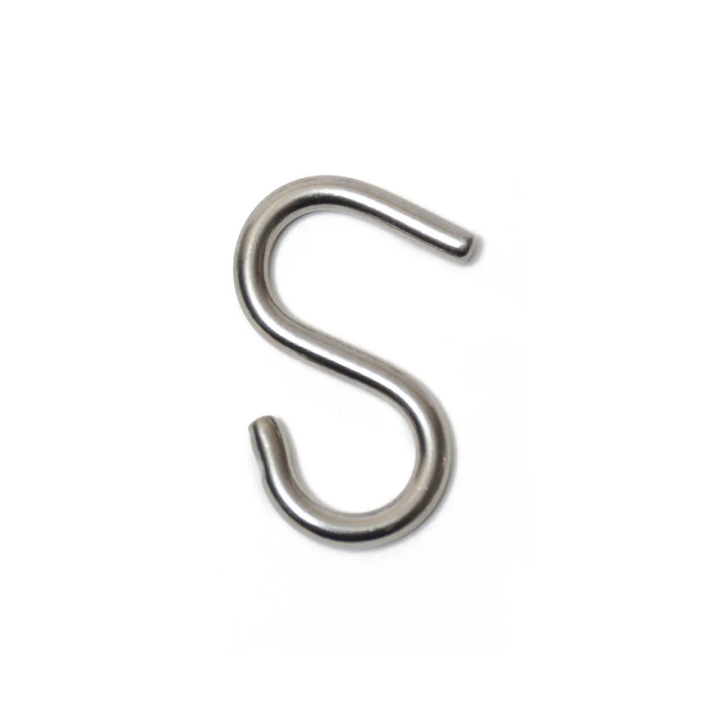 1/8" (#4) Stainless Steel Shock Cord S-Hook