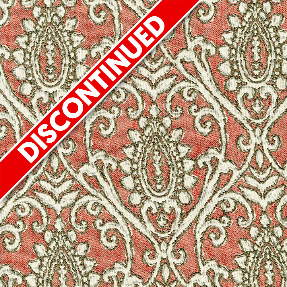 55" Abbey Coral (105) Upholstery Fabric