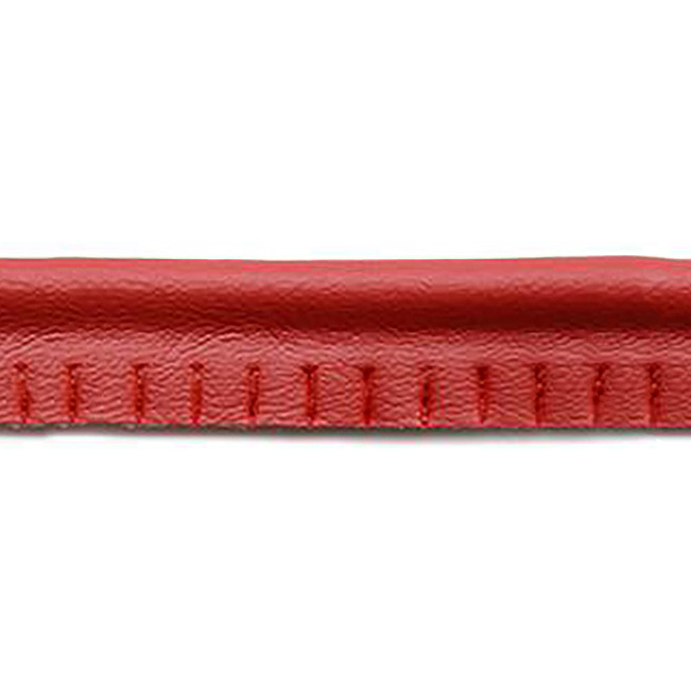 3/16" x 5/16" White Water Red (001) Upholstery Piping Welt