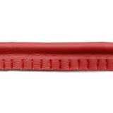 3/16" x 5/16" White Water Red (001) Upholstery Piping Welt
