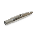 7/8" Stainless Steel 5.5° Handrail End