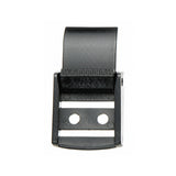 1" Black Acetyl Dual-Hole Mountable Webbing Cam Buckle