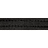 3/4" White Water Black (9009) Hidem Gimp Welt