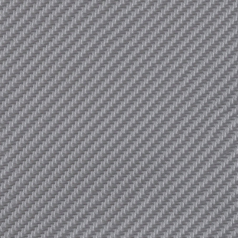 54" Spradling® Carbon Fiber Vinyl Fabric — Silver Image