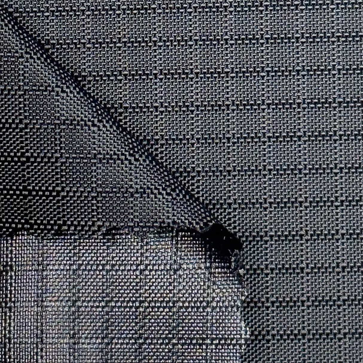 59" Black 200D Double Wall Ripstop Nylon Fabric