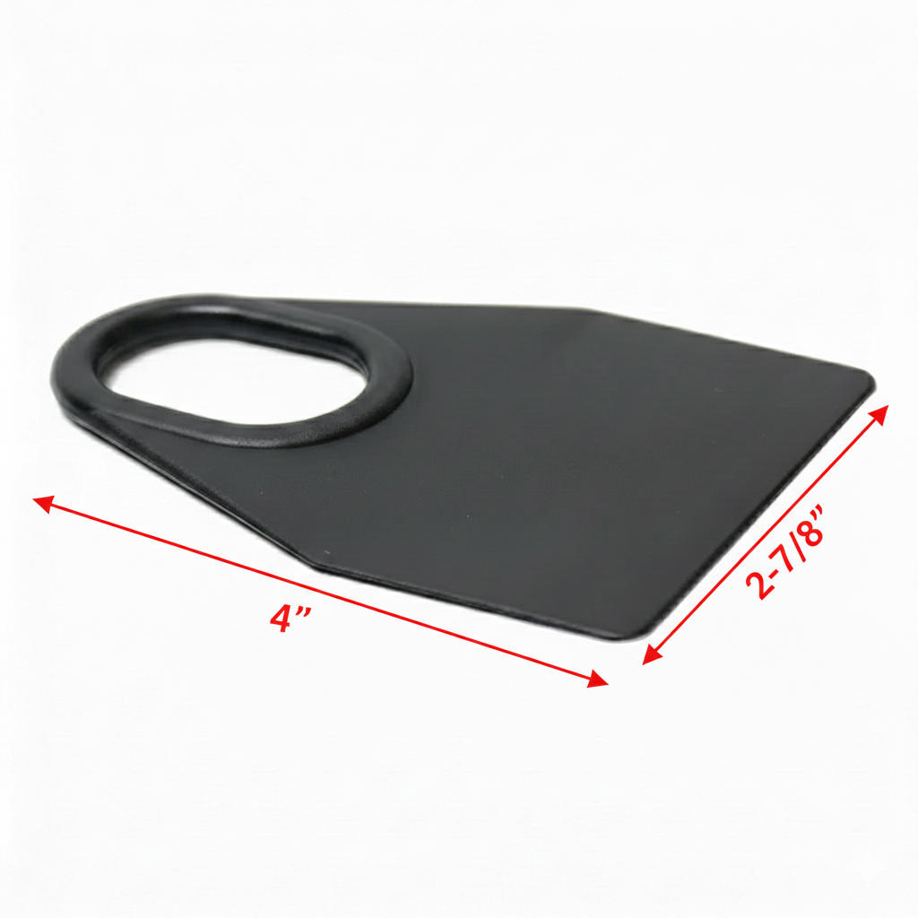 2" Black Nylon Sewable Grommet/Tarp Clip