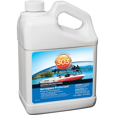 303 Aerospace Protectant 1 gallon UV protectant for vinyl, plastic, and rubber on boats and vehicles