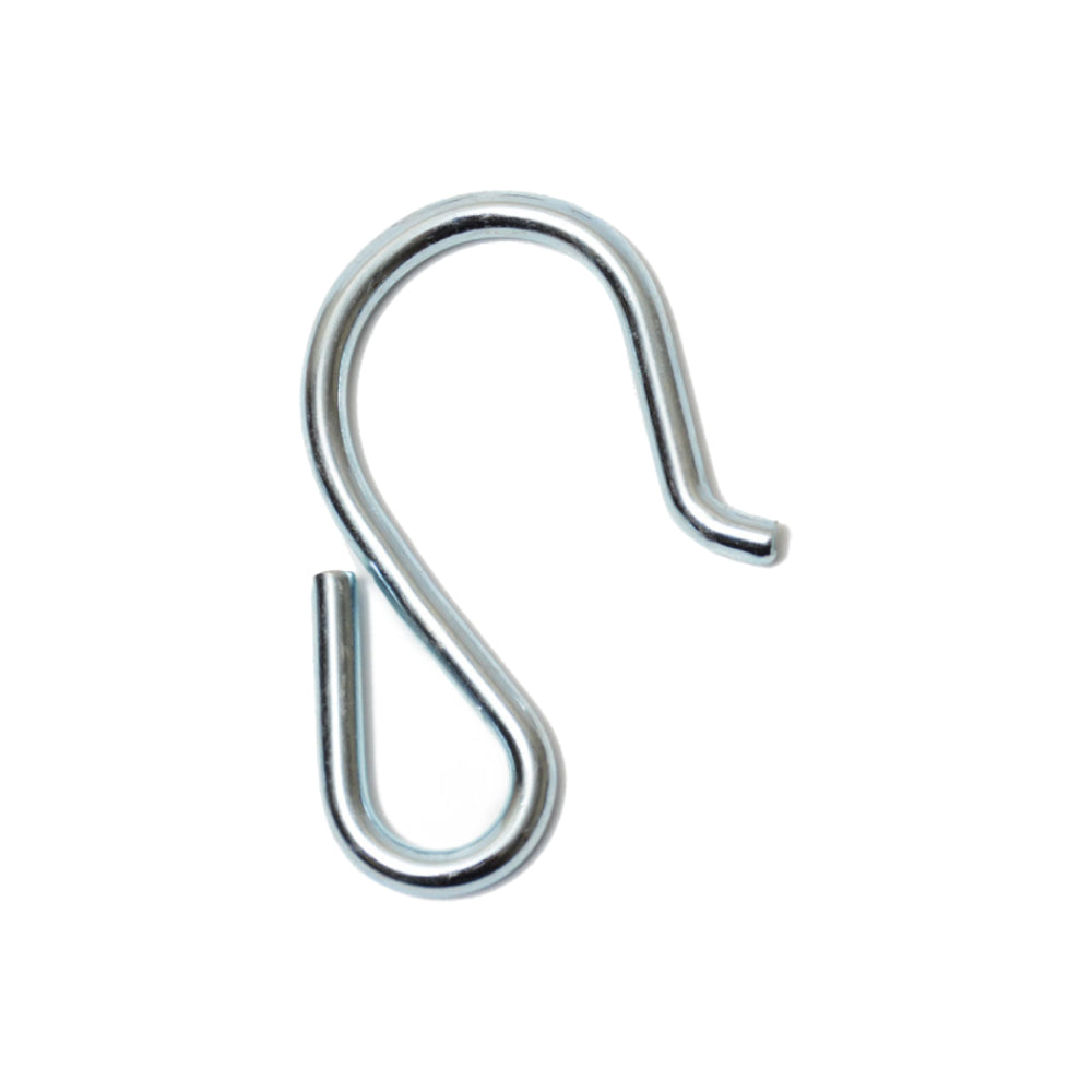 3/16" (#6) Nickel-Plated Steel Shock Cord S-Hook