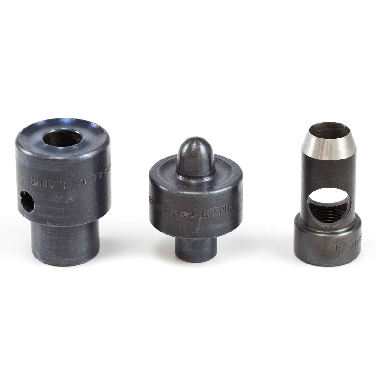 9/16" (#4) Spur Grommet Die Set for W-1 Hand Press Machine
