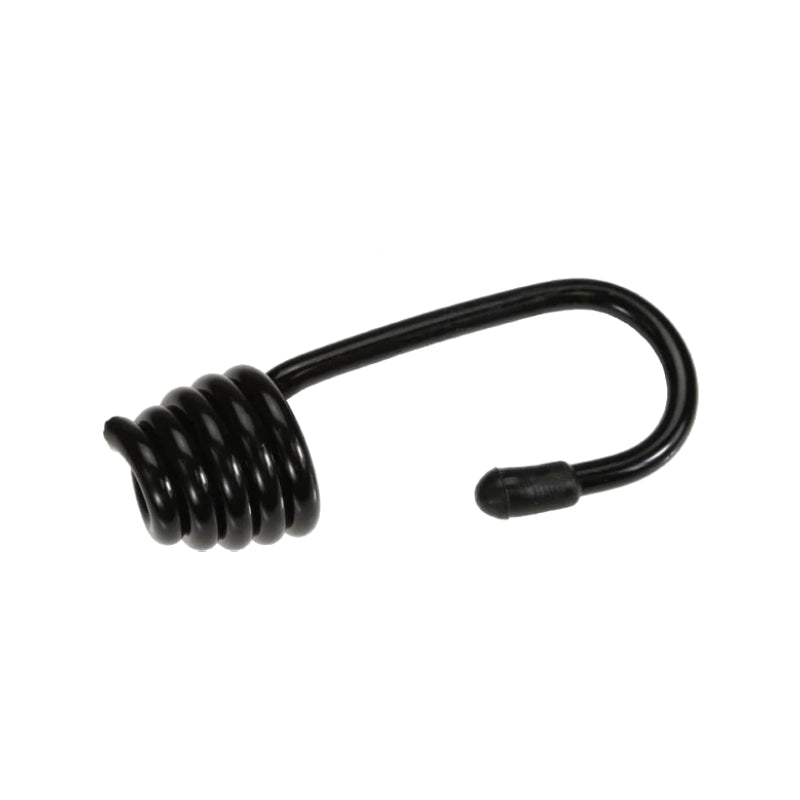 5/16" (#10) Black PVC-Coated Steel Shock Cord Cone Hook