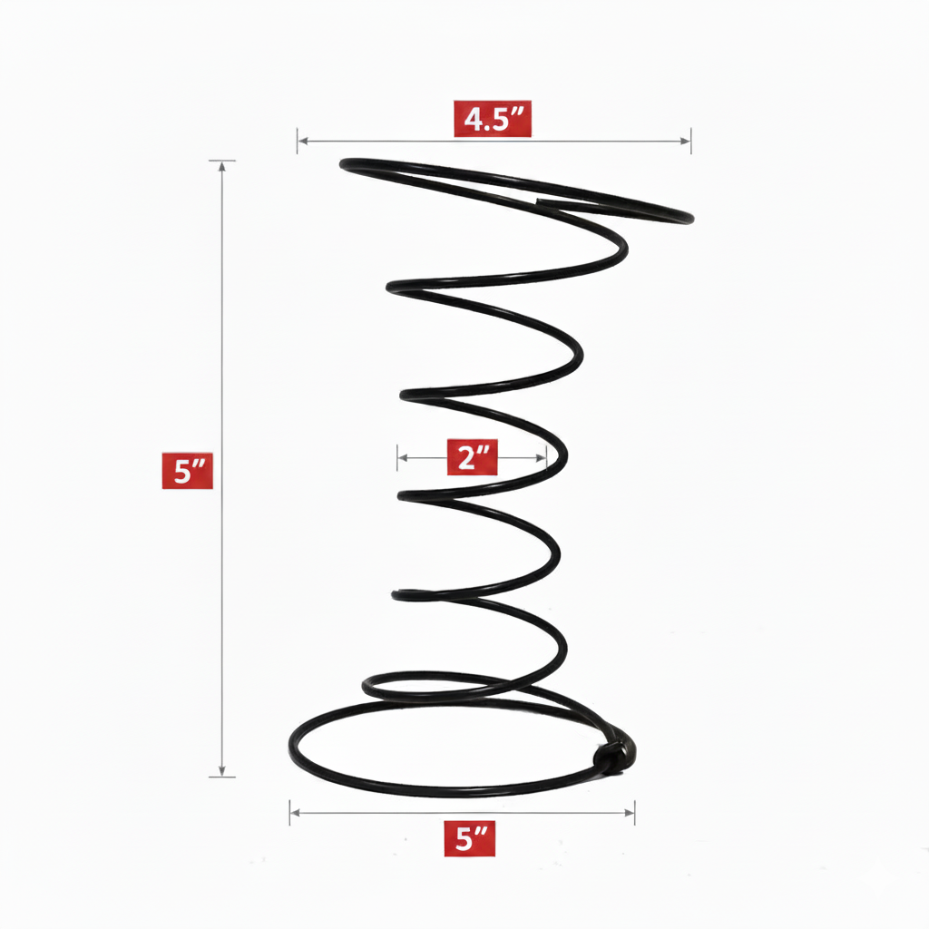 5" Furniture Coil Spring — 8 Gauge