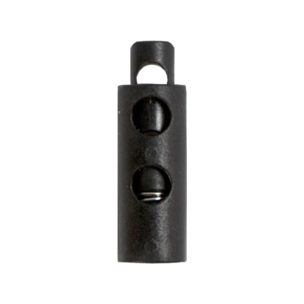 CL 605 Black ABS Double Barrel Cord Lock