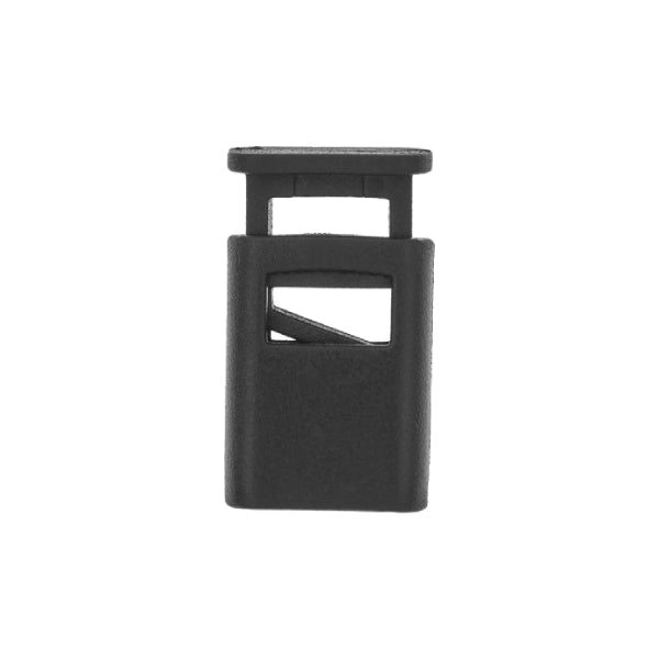 CL 618 Black ABS Flat Barrel Cord Lock