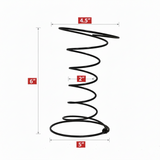 6" Furniture Coil Spring — 8 Gauge