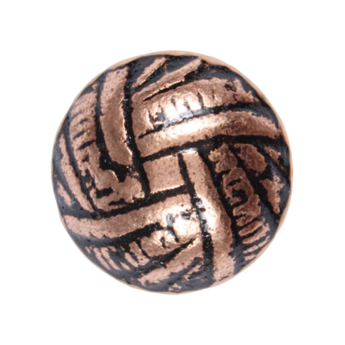 No. 7002-OCLR 1/2 7/16" Overlap Old Copper Lacquered Rolled Nail