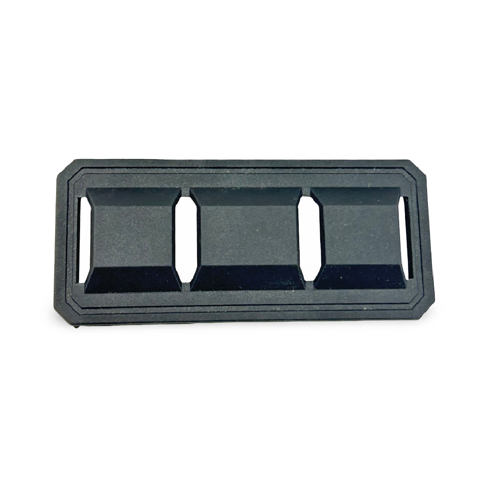 PD 718 1" Black PVC Lash Tab