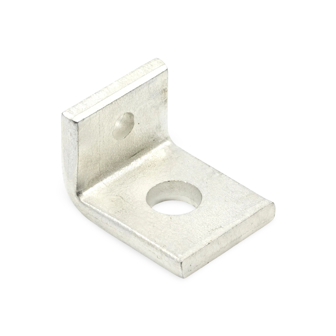 1" Zinc-Plated Steel L Bracket