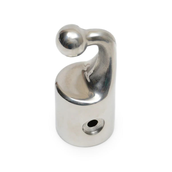 7/8" Stainless Steel 90° Swivel Ball Outer Socket End