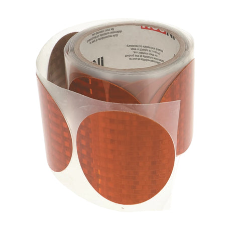 3" Round Peel & Stick Road Reflector Tape