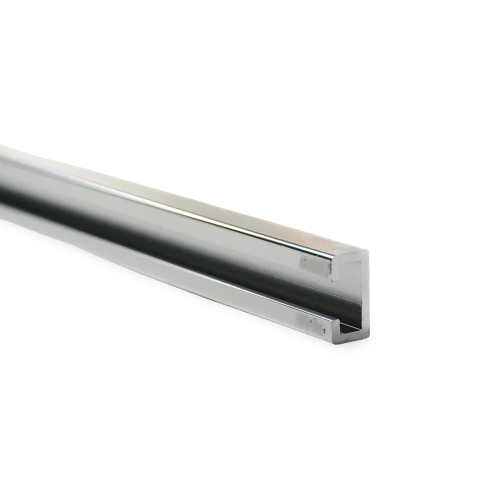 Anodized Aluminum Sliding Track (12" Lengths)