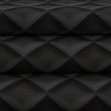 54" Arctic -40 Black (9009) Double-Quilted Vinyl Fabric