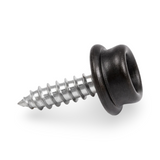 DOT® Line 24 (5/8") Black Stainless Steel Snap Fastener 5/8" Screw Stud