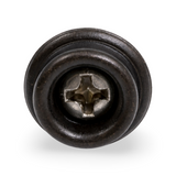 DOT® Line 24 (5/8") Black Stainless Steel Snap Fastener 5/8" Screw Stud