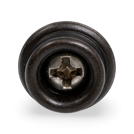 DOT® Line 24 (5/8") Black Stainless Steel Snap Fastener 5/8" Screw Stud