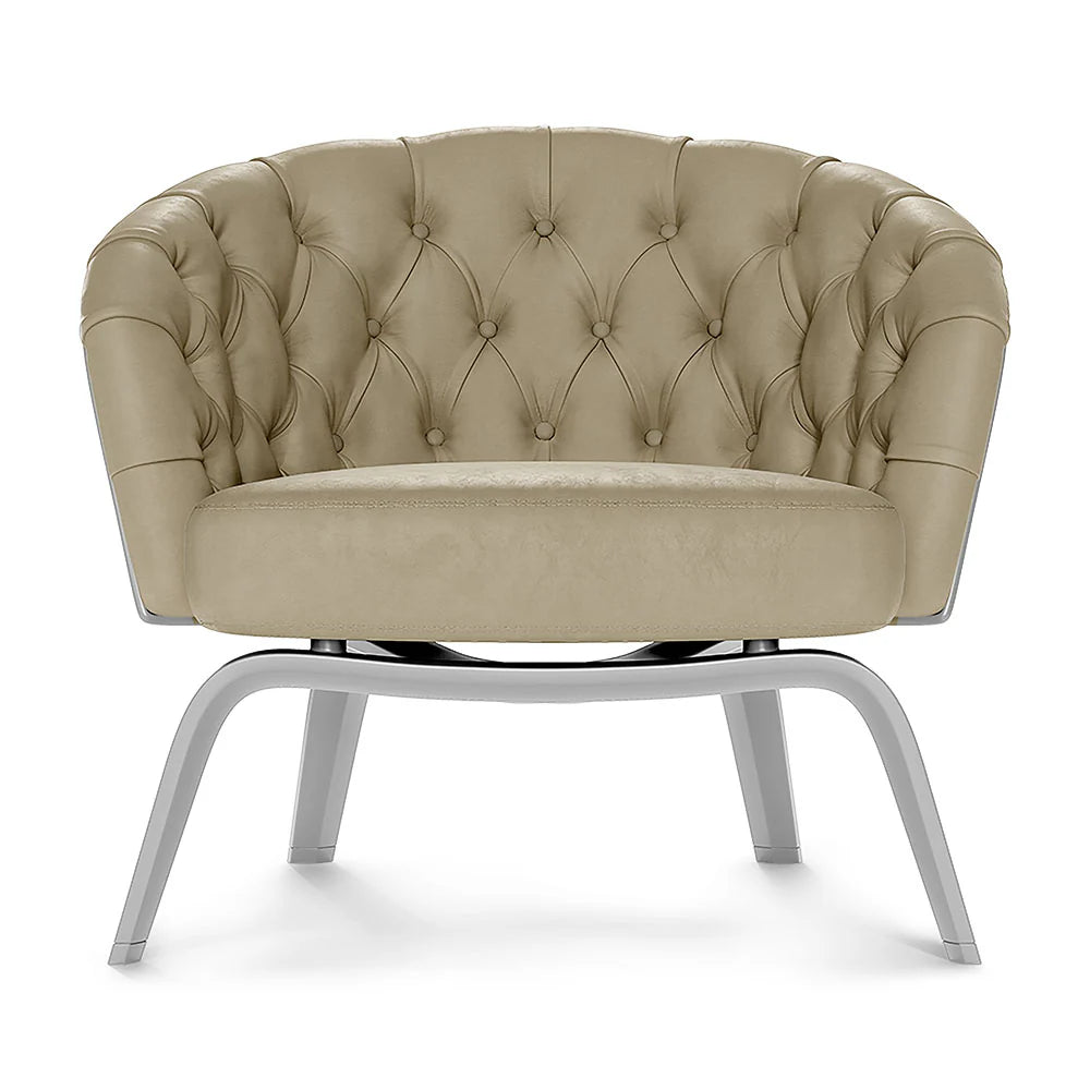 54" Naugahyde® Burkshire Neutral (084) Vinyl Fabric