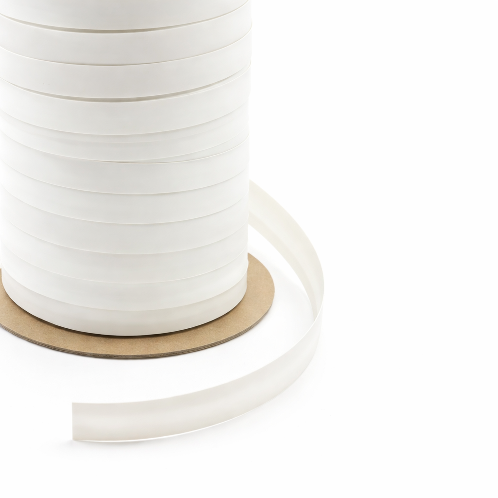 3/4" Stamoid™ Snow White Bias Binding Tape