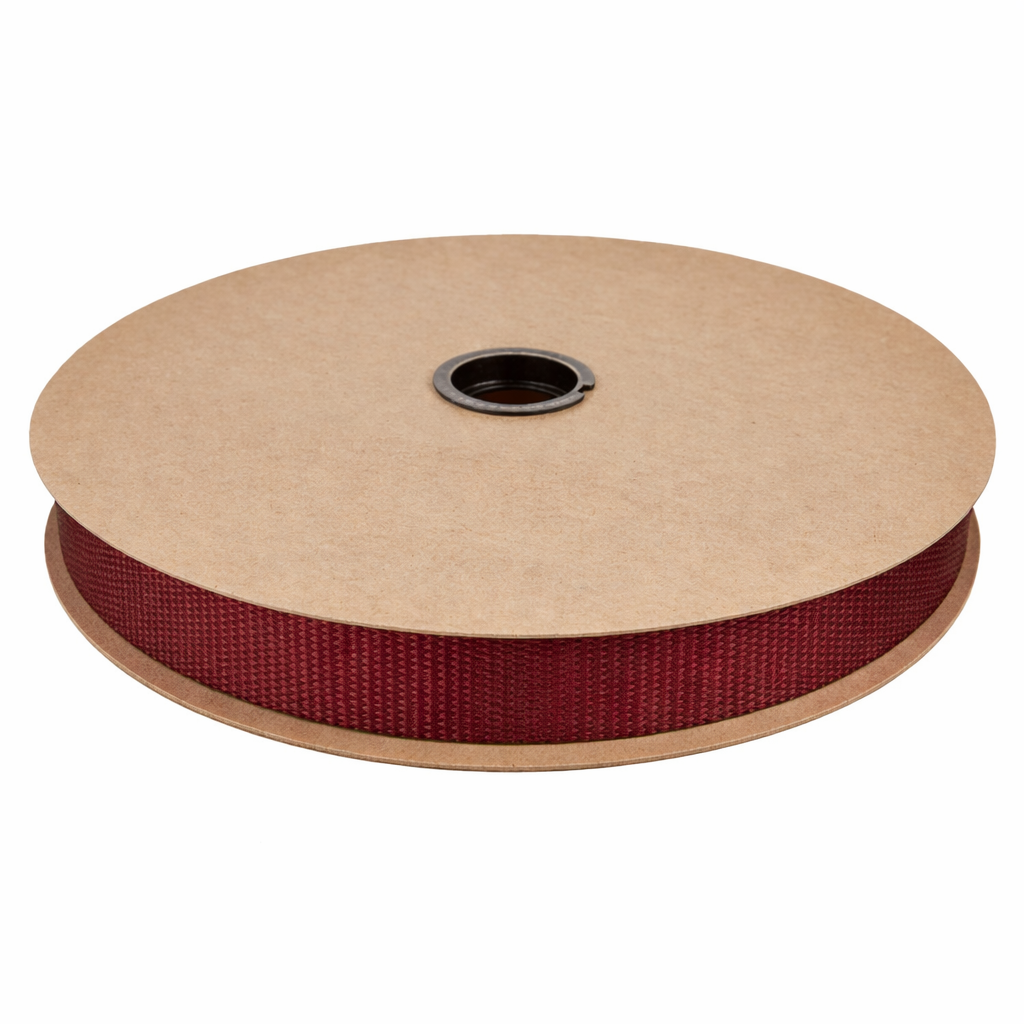 2.1 mm Sunbrella® Burgundy Acrylic/Polyester Webbing