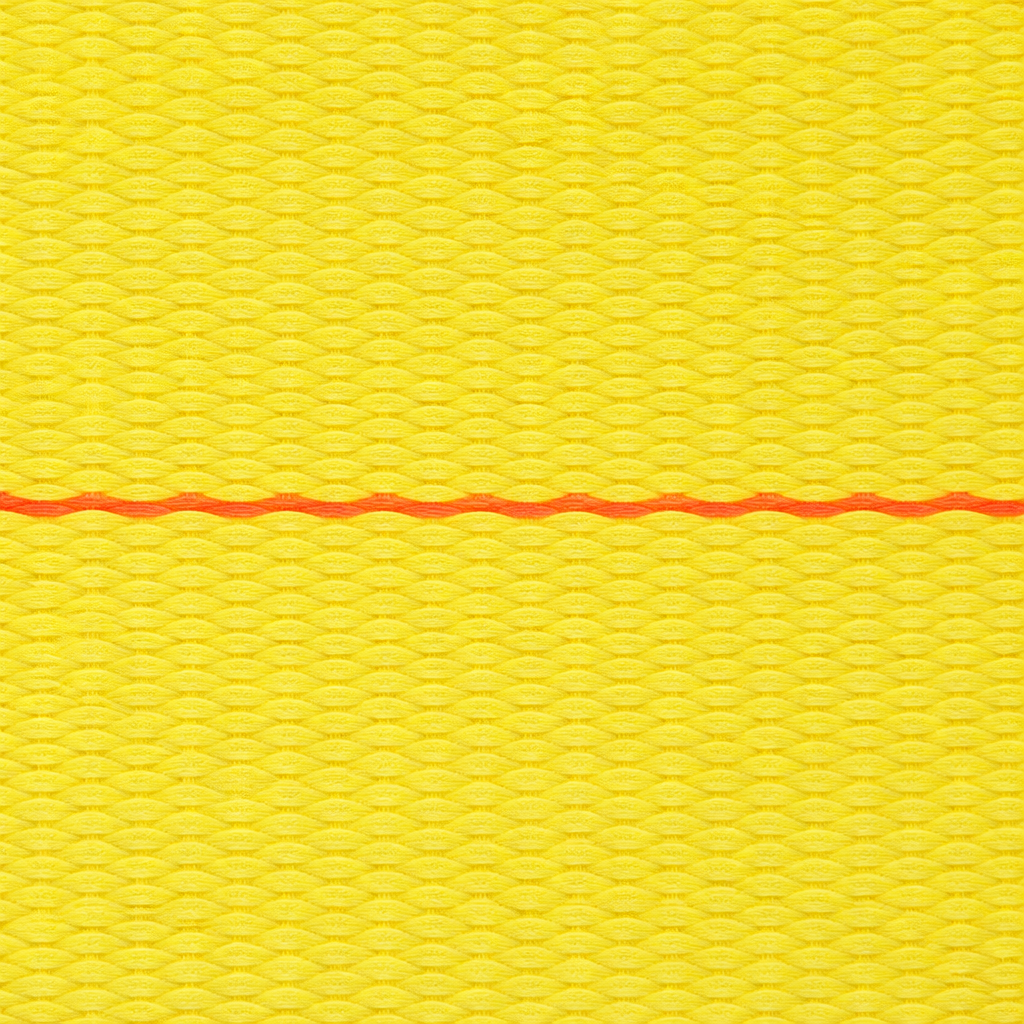 Polyester Tie Down Webbing — Yellow