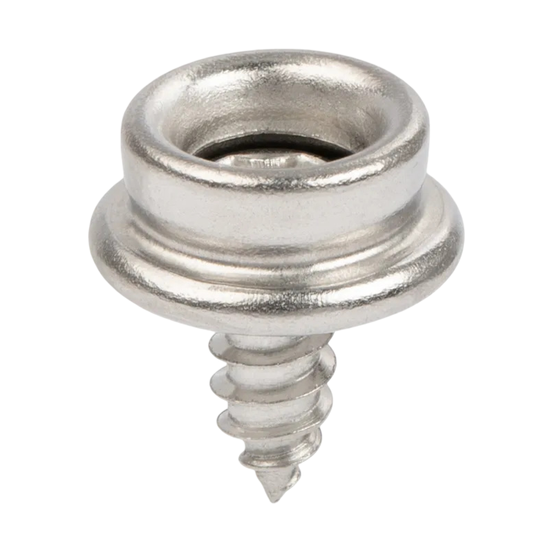 DOT® Line 24 (5/8") Stainless Steel Snap Fastener Screw Stud