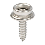 DOT® Line 24 (5/8") Stainless Steel Snap Fastener Screw Stud