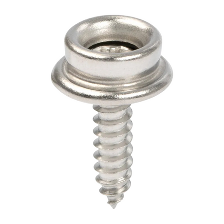 DOT® Line 24 (5/8") Stainless Steel Snap Fastener Screw Stud