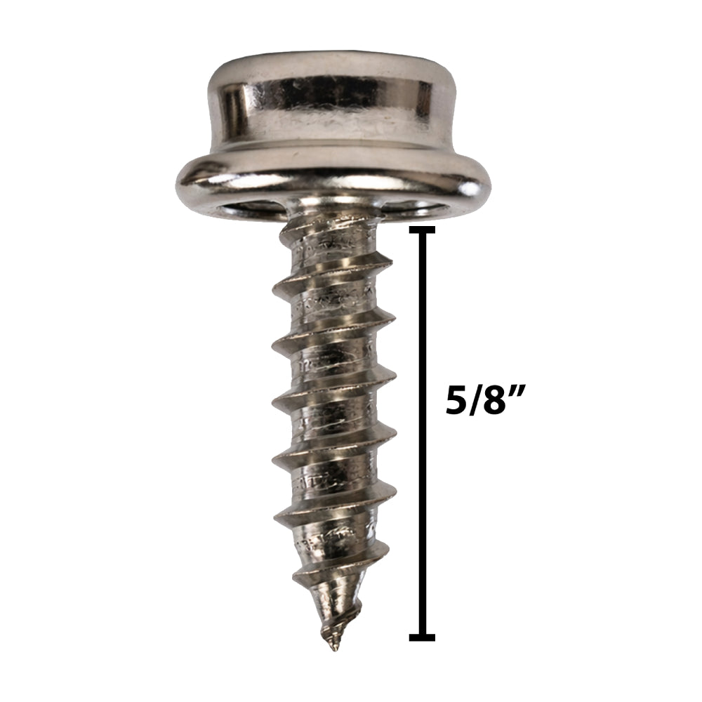 DOT® Line 24 (5/8") Stainless Steel Snap Fastener #10 x 5/8" Screw Stud