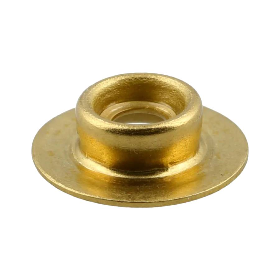DOT® Line 20 (1/2") Shiny Brass Snap Fastener Stud