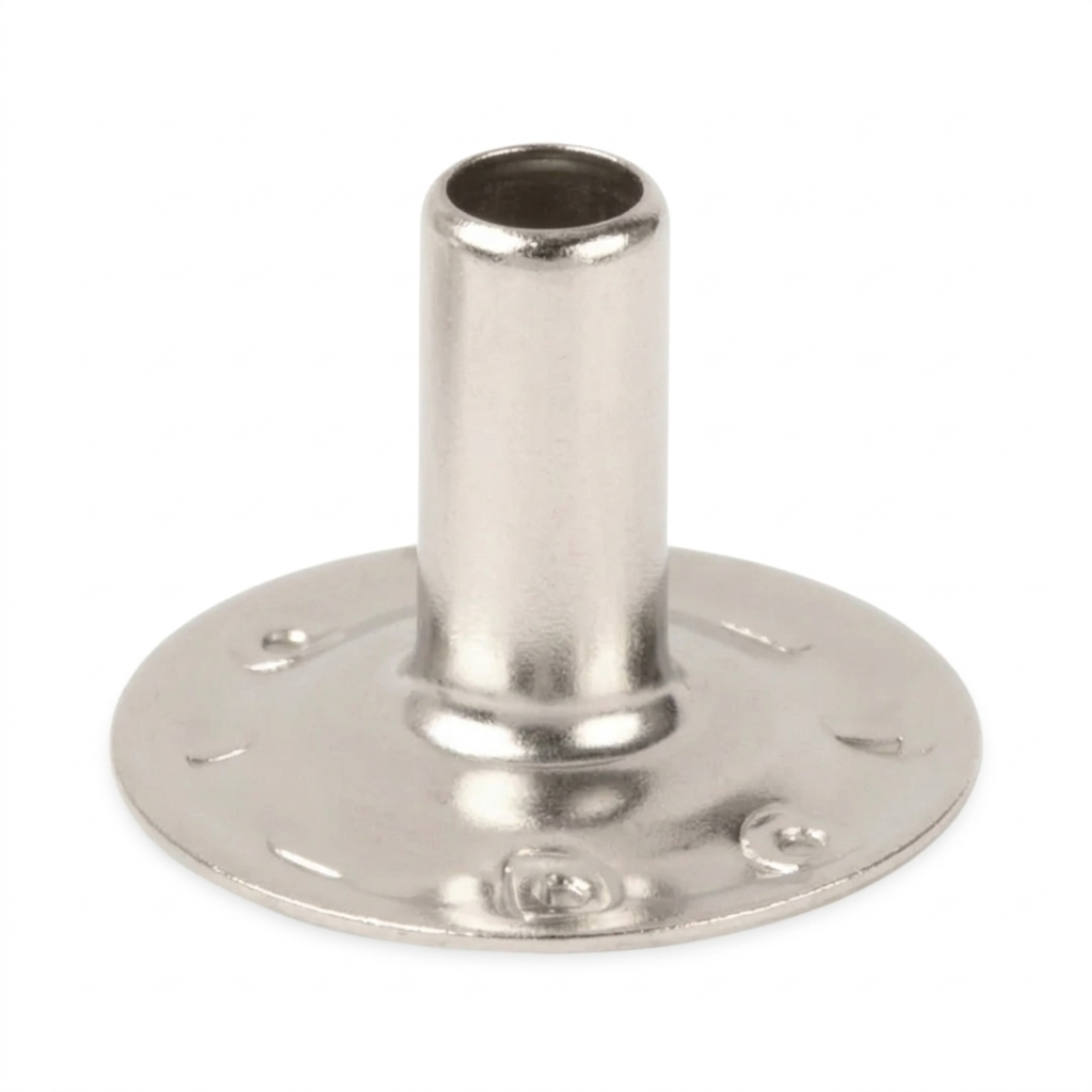 DOT® Line 24 (5/8") Nickel-Plated Brass Snap Fastener Stud Post (Eyelet)